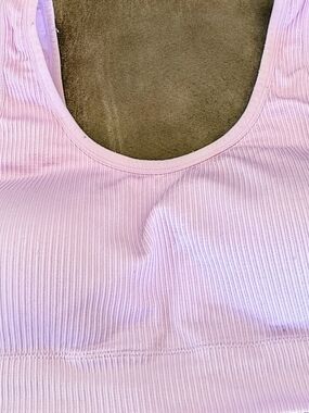 Plus Size Lightly Lined Seamless Rib Bralette